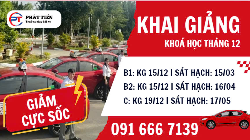 KHAI GIẢNG KHOÁ HỌC THÁNG 12
